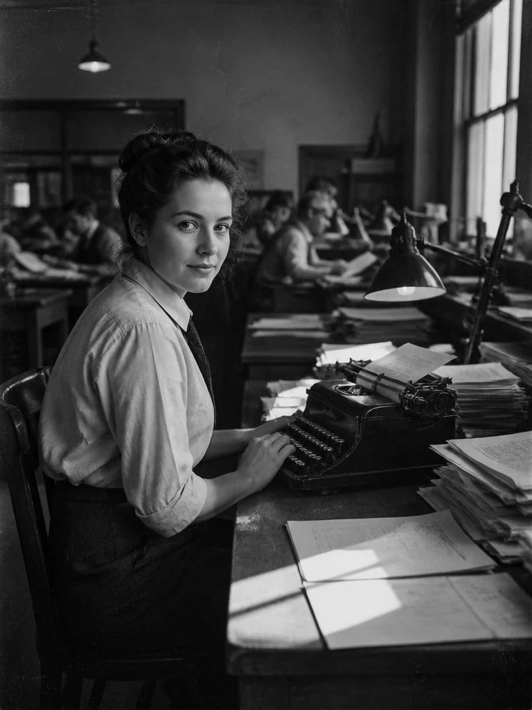 Newspaper-office-portrait