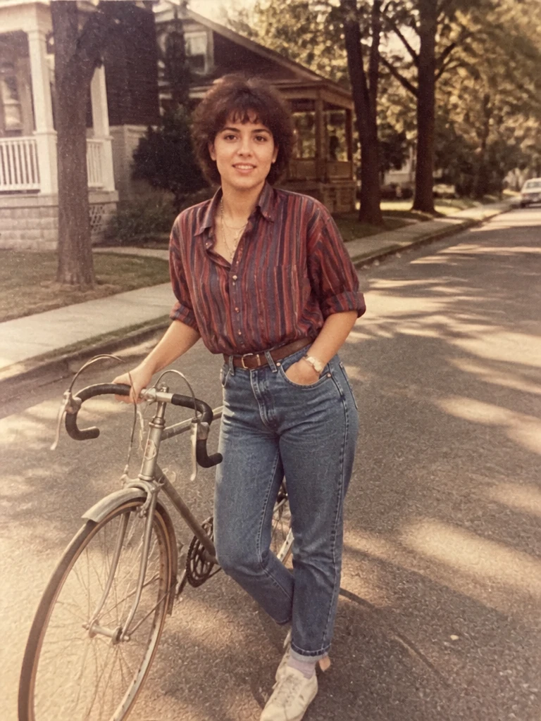 Portrait-with-a-bicycle