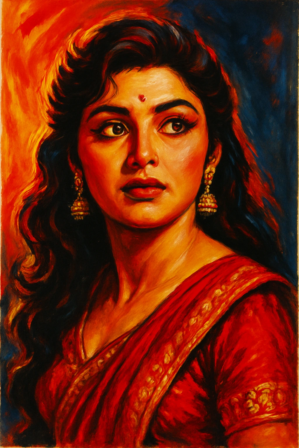 1980s Bollywood Film Poster