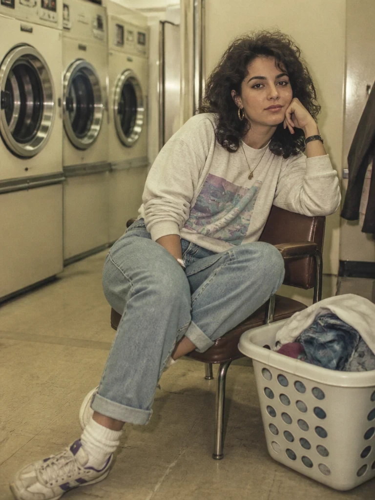 Laundromat-portrait