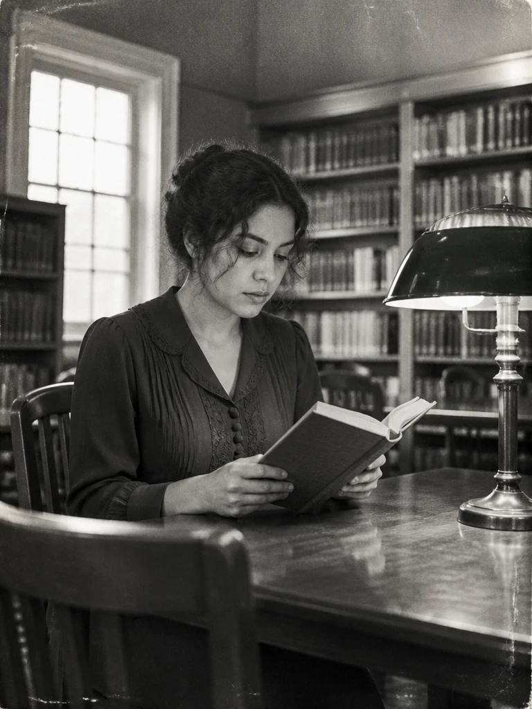 Library-reading-table